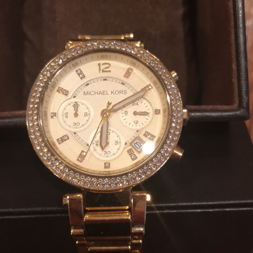 Michael Kors gold watch